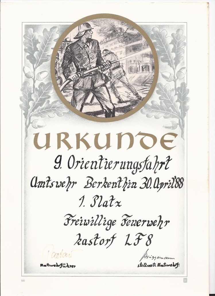Urkunde