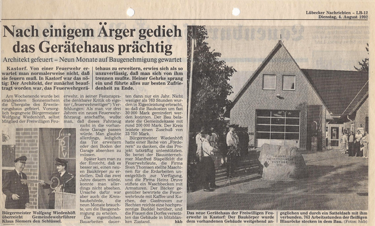Zeitungsausschnitt